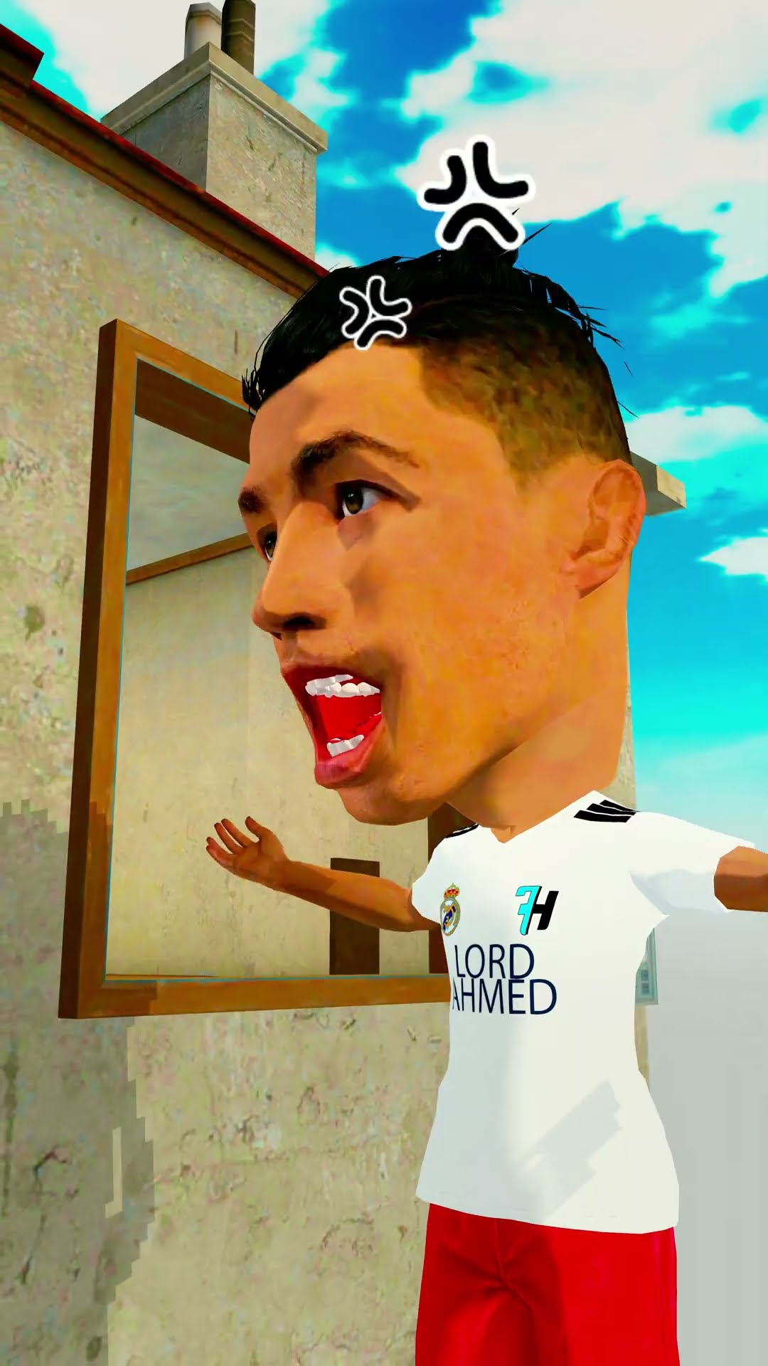 Ronaldo Digs the Earth for Diamonds – Who Wins? #shorts  #animation