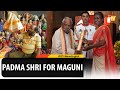 Puppeteer from odishas keonjhar maguni charan kuanr conferred with padma shri  otv news english