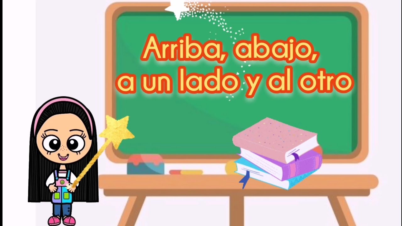Arriba, abajo, a un lado y al otro. Ubicación espacial. Pensamiento