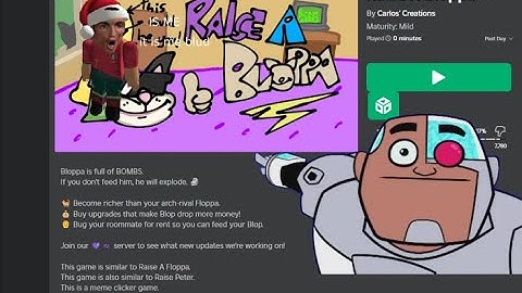 Playing Raise A Bloppa (PART 1)