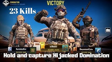COD Mobile | How to Capture and Hold in Hijacked Domination | 23 Kills
