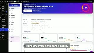 WordPress Import Dashboard: Track Every Job | Audie Data Migrator