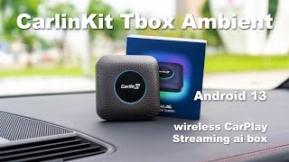 CarlinKit Tbox LED | Wireless CarPlay+Android Auto+Android 13 Streaming box 3 in 1 car adapter screenshot 4