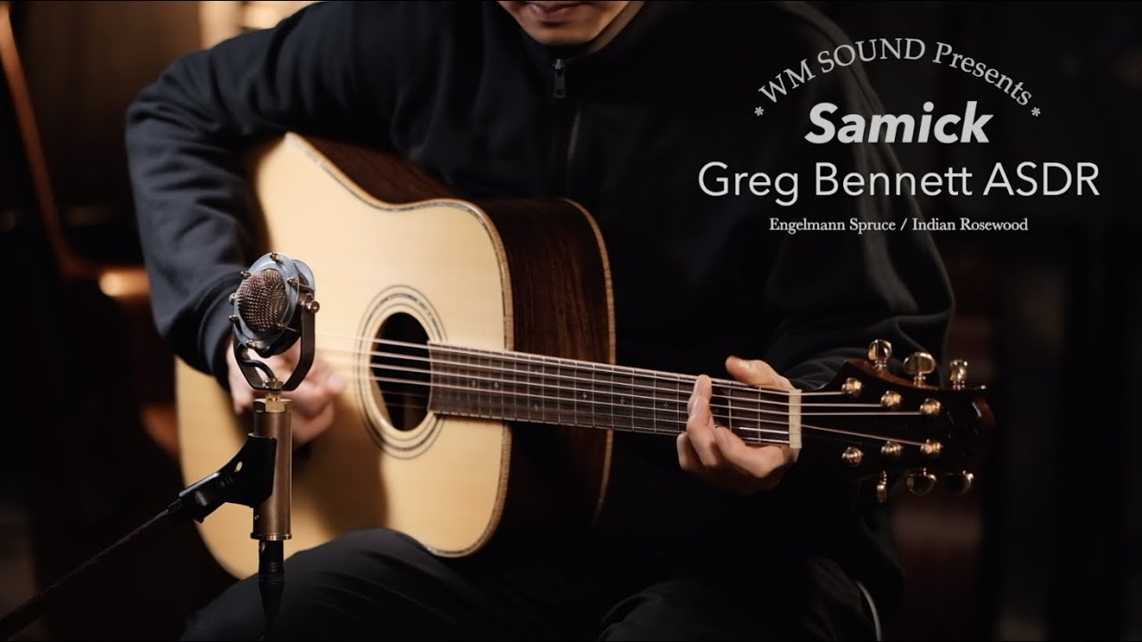 【修復・キズあり】Samick Greg Bennett ASDM オール単板 Greg Bennett アコースティックギター ASDM オール単板 【公式通販】