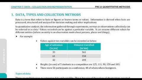 Lecture   1  Ch  7 Data   Collection and Representation l PRC   2 QM