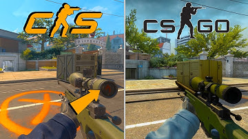 CS 2 vs CSGO - Physics and Details Comparison
