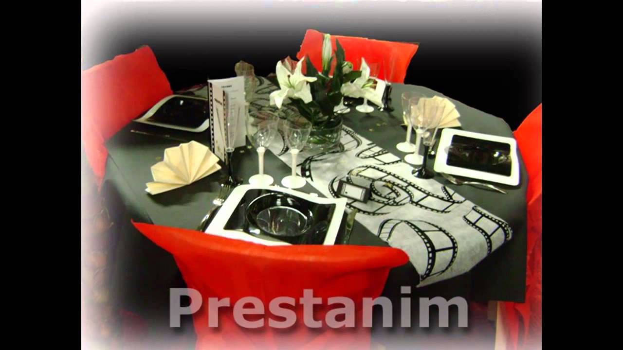 decoration et video de table pour un mariage anniversaire ... decoration et video