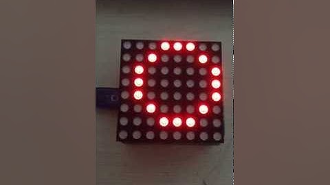 Display Shapes - STM32F103 STM32duino with ColorMatrix(Rainbowduino of STM32)