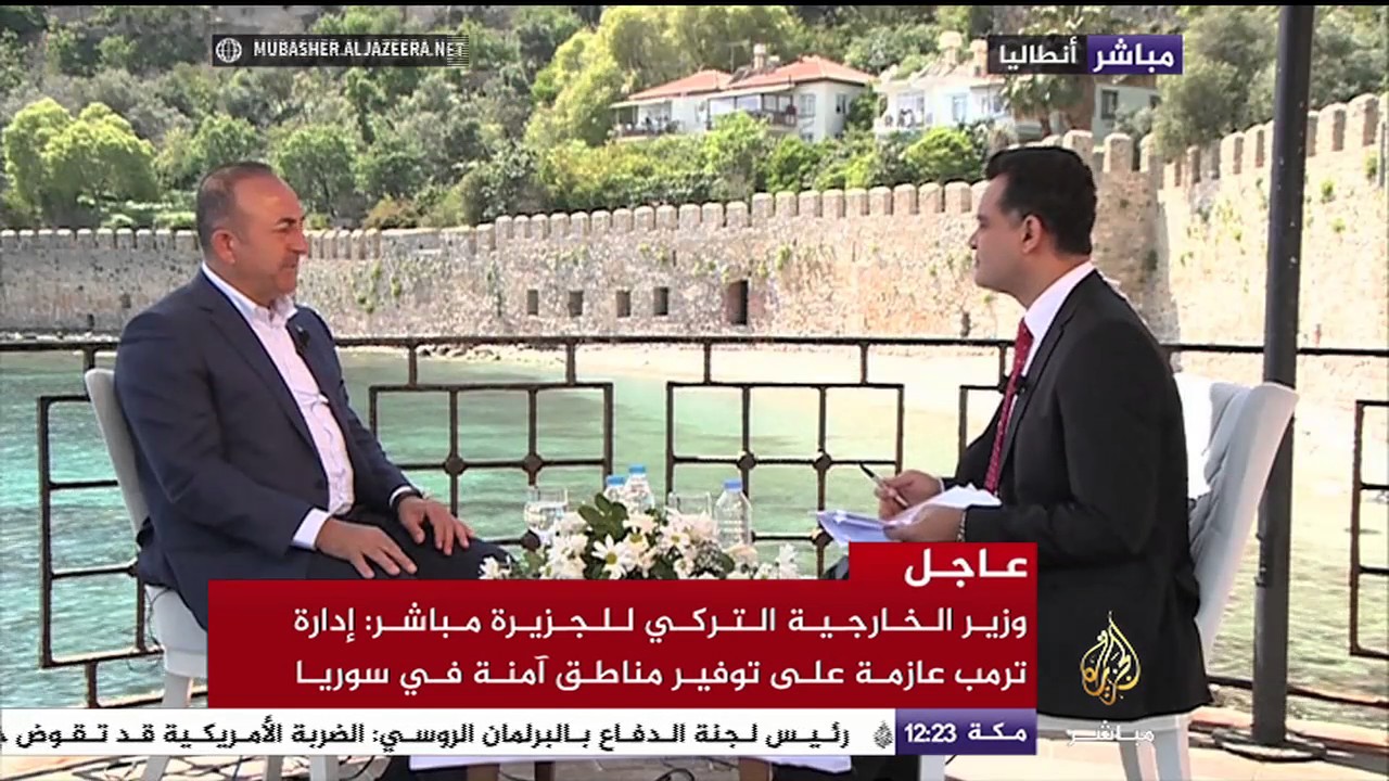 لقاء خاص مع وزير الخارجية التركي مولود شاووش أوغلو