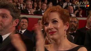 Patsy Ferran wins Best Actress | Olivier Awards 2019 with Mastercard