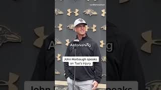 Harbaugh was “astonished” by what he saw #shorts