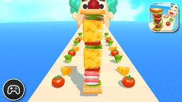 Sandwich Runner - Gameplay Walkthrough Part 138 - Casual Game Levels To Play (iOS, Android)
