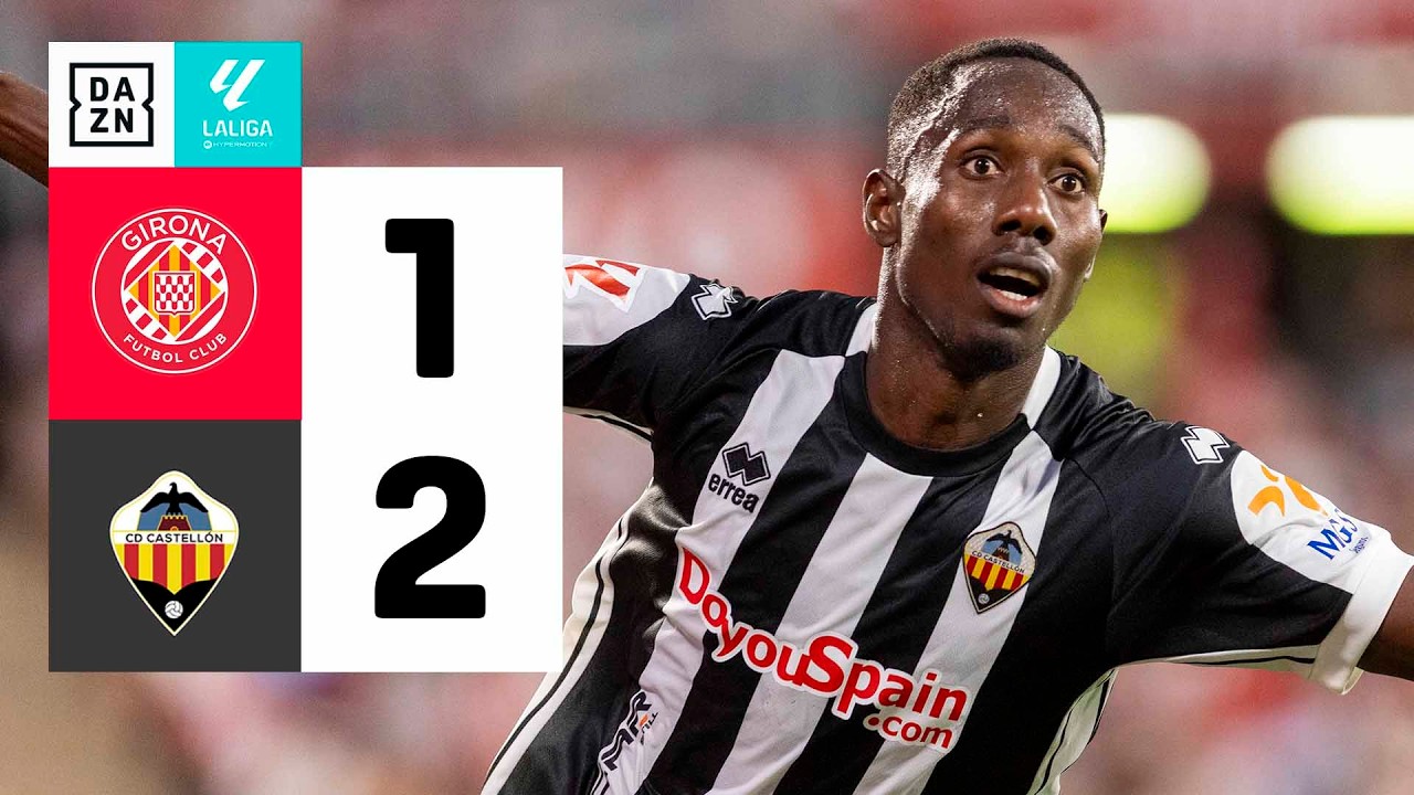 Resumen: Girona FC vs CD Castellón (1-2) | Resumen | Highlights LALIGA HYPERMOTION