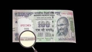Understanding the Security Features of the 100 Rupee Note || Factly