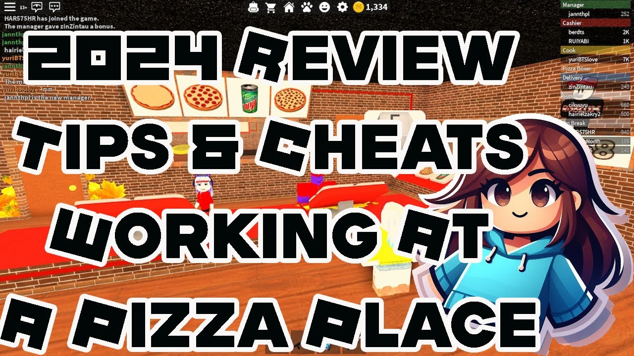 Roblox Ultimate Guide To Work At A Pizza Place Tips Tricks Cheats 