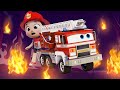Best firetruck moments  fire truck song  little aaron had a truck appmink kids song  nursery