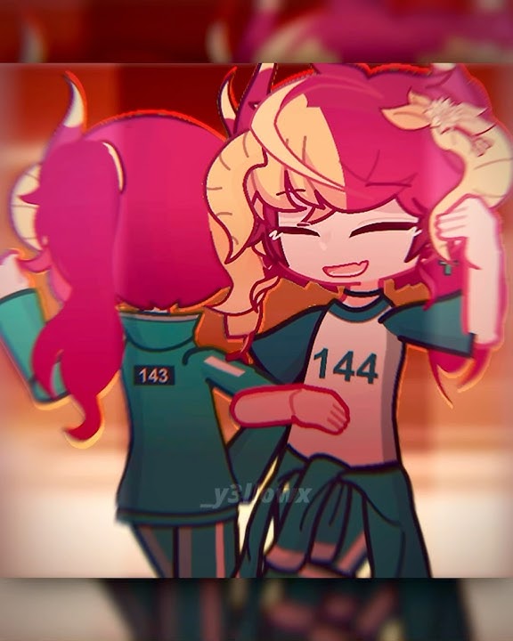 🎠【 Mingle dance :: Squid Game S2💛 | ib: Self #gacha #gl2 #squidgame #오징어게임 #animation #gachatrend