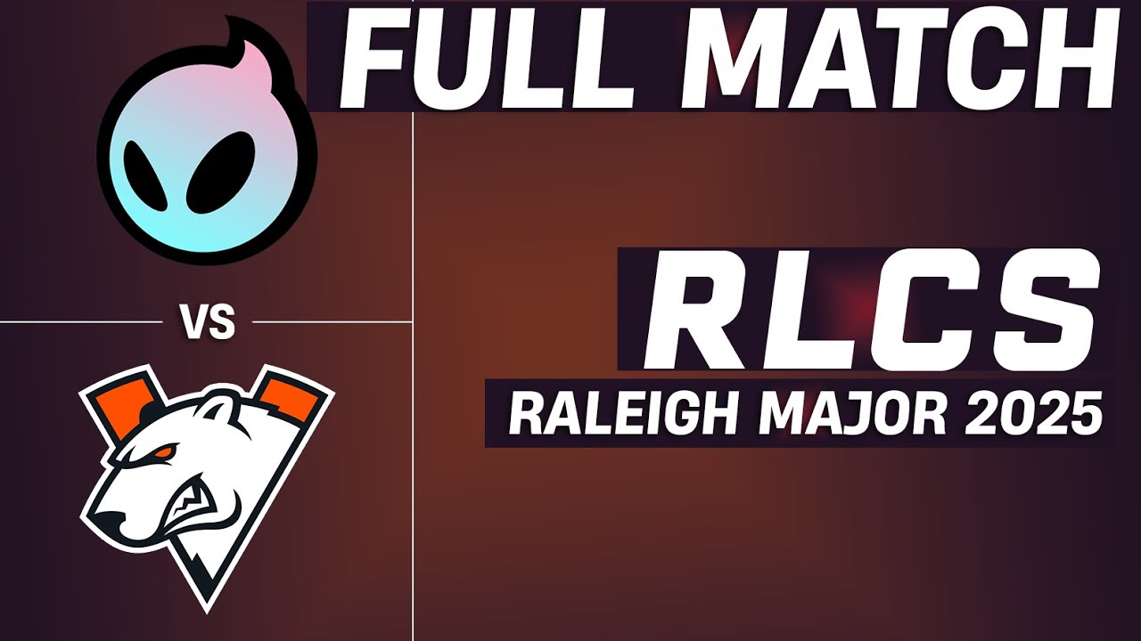 [FULL MATCH] Dignitas vs Virtus Pro | RLCS 2025 - Raleigh Major