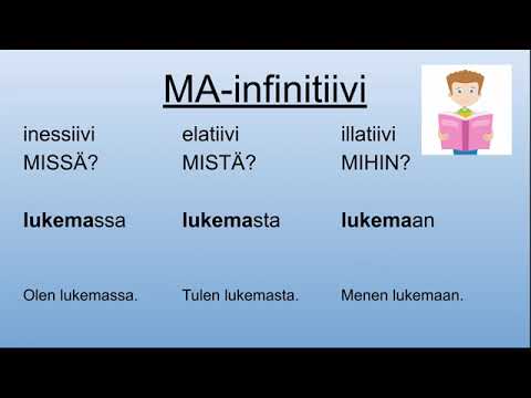 Video: Mikä On Infinitiivi