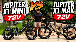 Compare Bee cool Jupiteri X1 Mini vs. Jupiter X1 Max Electric Bike