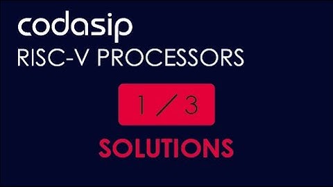 Codasip vlog 1, part 3: What is Processor Complexity?