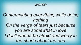 Sondre Lerche - The Curse Of Being In Love Lyrics