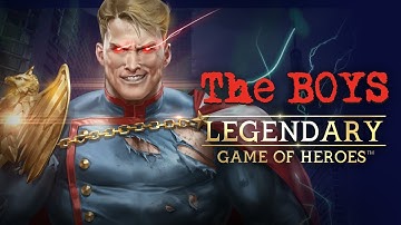 The Boys in Legendary: Game of Heroes, Match 3 RPG for Android/iOS