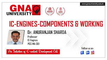 IC- Engines- Components & Working