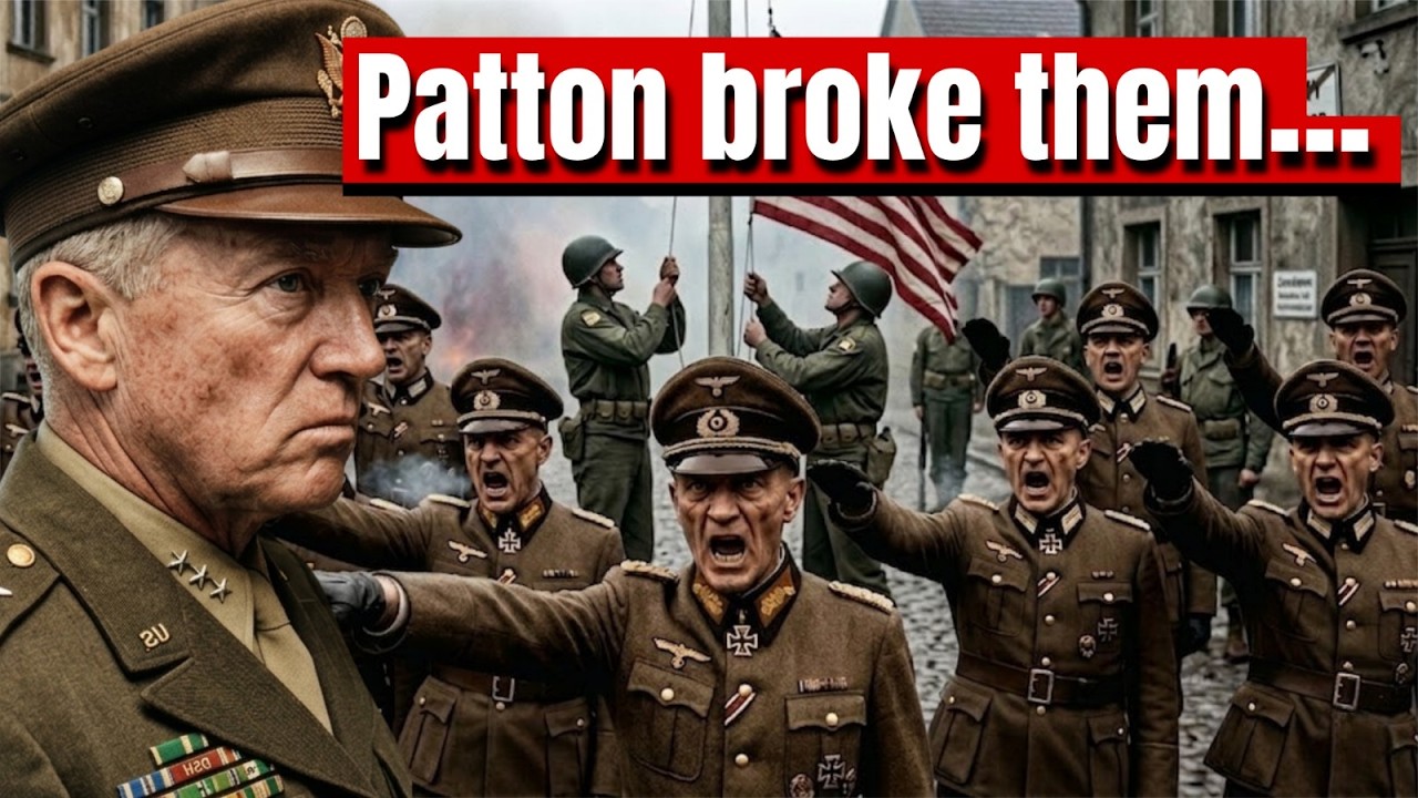 What Patton Did When Wehrmacht Officers Saluted Hitler Instead of the American Flag