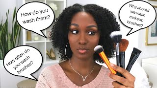 How to clean makeup brushes| what use, often, and why