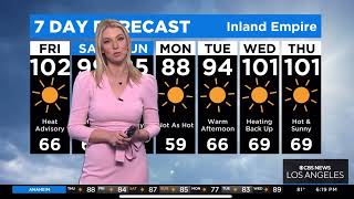 KCAL9 EVELYN TAFT WEATHER FORECAST JUNE 9