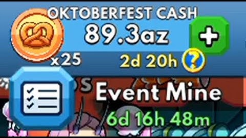Event Mine Idle Miner Tycoon 2024 - Fast Completion with Small Boosts - Maple, MIF, CIF, IFE, Daichi