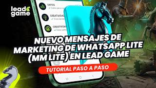 New WhatsApp Lite marketing messages (MM Lite) in Lead Game screenshot 1