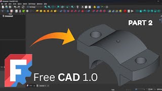Plummer Block Assembly Freecad Tutorial Part 2 Cap Cadverse