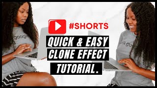 How to clone yourself in videos #shorts