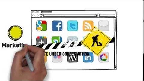 Website Development Whiteboard Animation Service - Social Animation