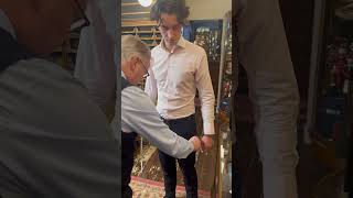 A walkthrough our made to measure Shirts. #menswear #style #tailoring