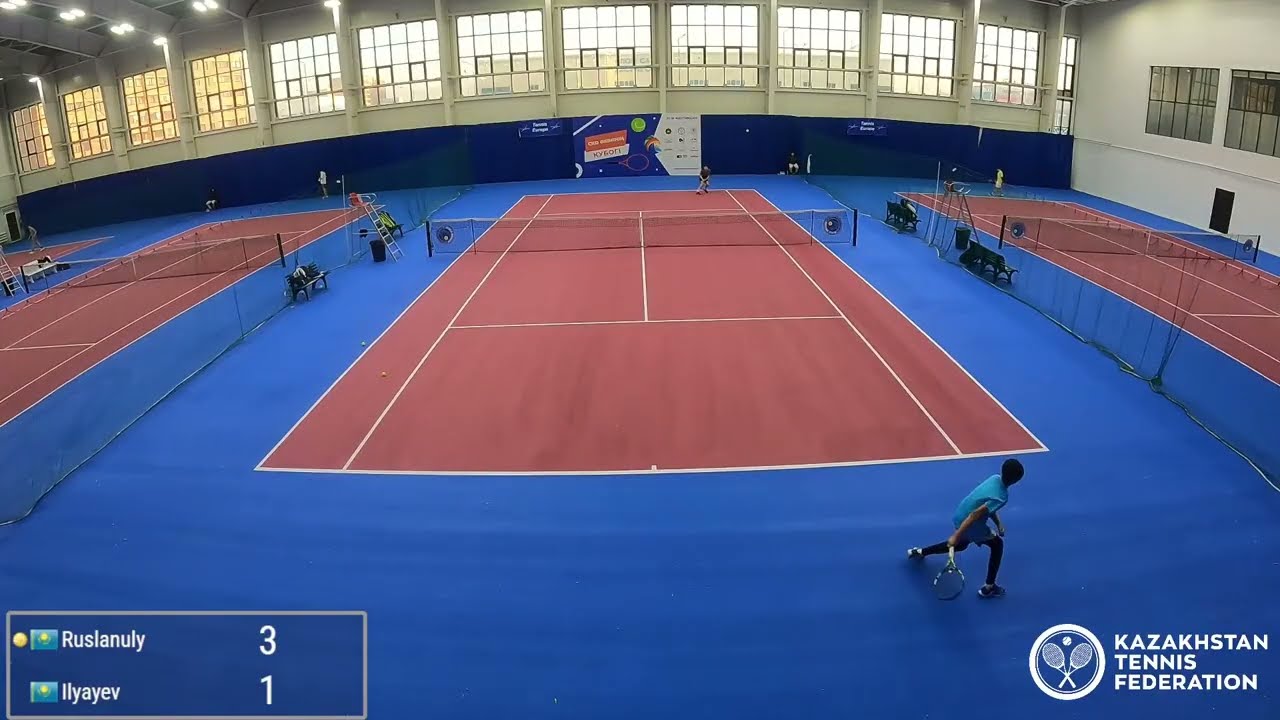 🎾 Корт №2 - Tennis Europe 16&under Petropavlovsk G3 (19.01.2026)