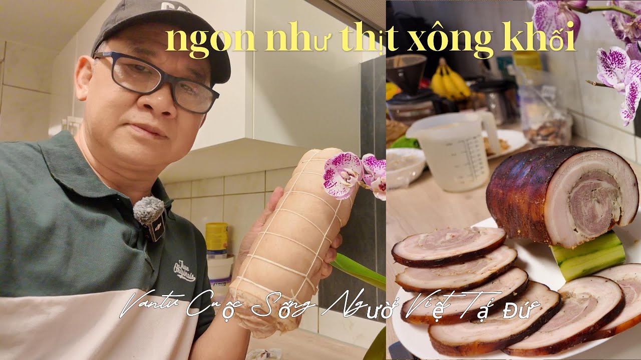 Món thịt ba rội ngon như thịt Xông Khói/Beser /kalte Fleischvorspeise Winter Vantv VietDuc