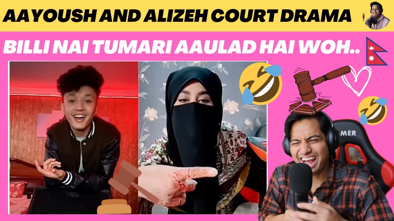 ALIZEH 🥷TROLLED AAYOUSH "JAISE TUMHARI BIWI NE TUMARI BADE HONA KA WAIT KIYA"😂😂 | Reaction Video