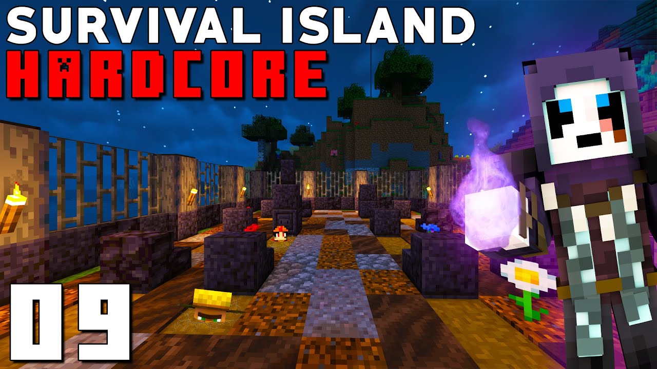 Villager Breeder Graveyard | Minecraft Multiplayer Survival Island Hardcore #9