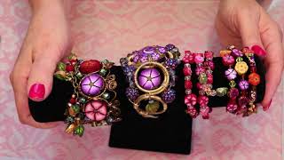 How to Create Brush Stroke Flower Beads with Polymer Clay