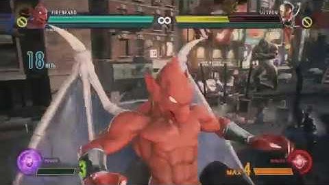 MVCI - Burn It All - Firebrand And Dormammu Combo Video