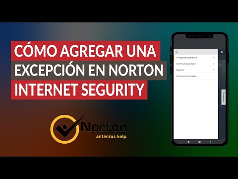 Cómo Agregar una Excepción de un Sitio web en Norton Internet Security