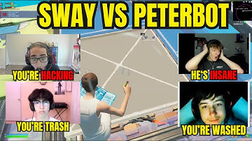 Sway & Zenn VS Clix & Peterbot 2v2 TOXIC Fights!