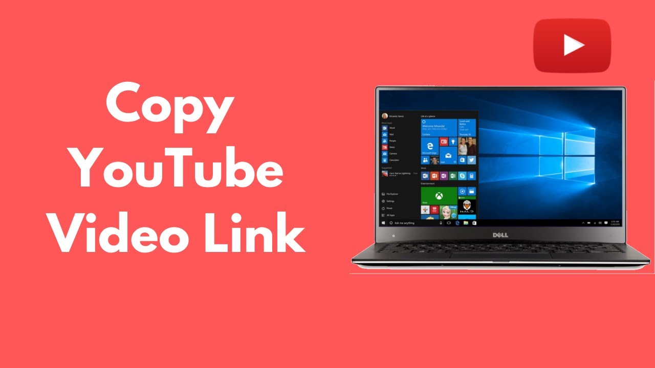How To Copy Youtube Video Link On Laptop Pc 21 Youtube
