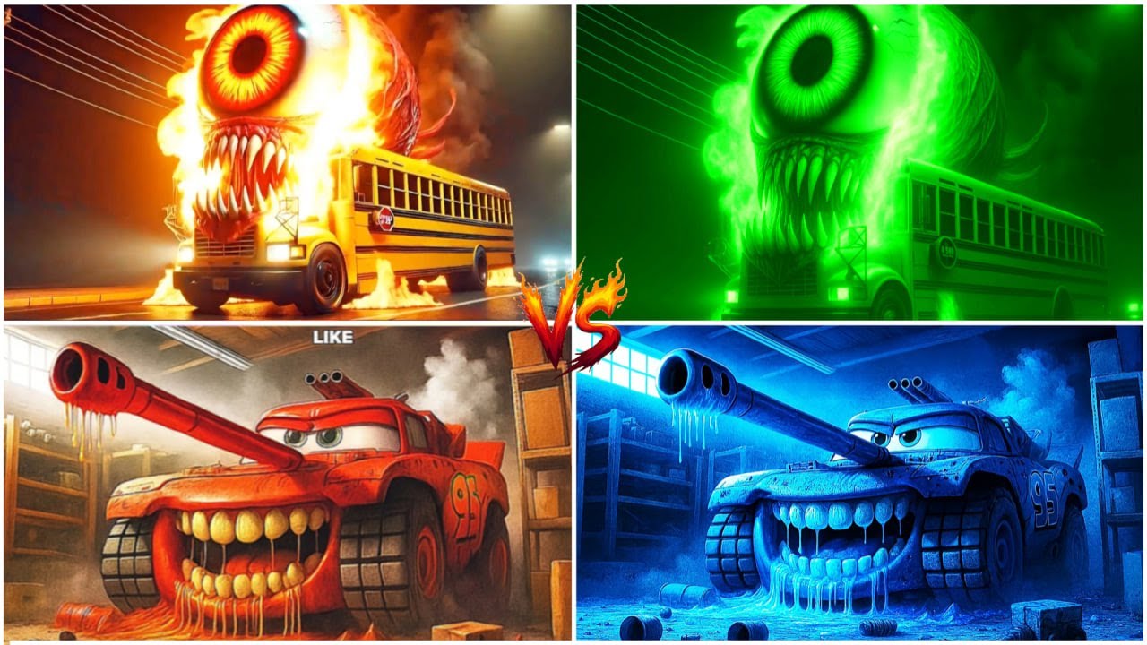 SCHOOL BUS EATER🎶CoffinDance Song 51