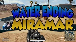 SHROUD AND CHOCO GET RARE WATER ENDING GAME ON MIRAMAR (COMBINED 35 KILLS) - PUBG DUOS