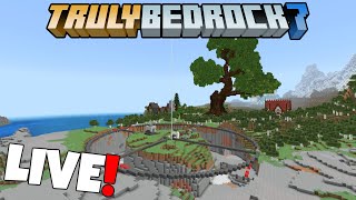 TRULY BEDROCK STREAM WEEKEND! #18 Minecraft Bedrock Edition Survival 10/26/25