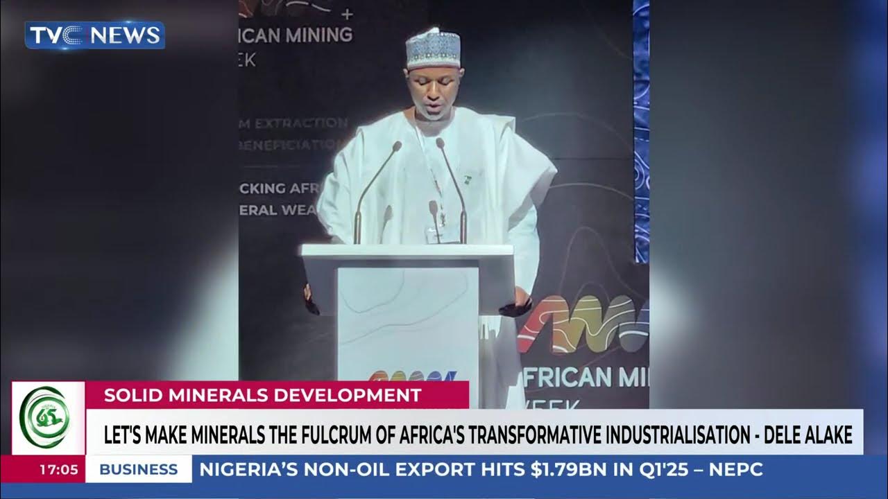 Let’s Make Minerals the Fulcrum Of Africa’s Transformative Industrialisation – Dele Alake